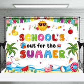 Lofaris Hot Summer Pool Party Happy Holiday Beach Backdrop